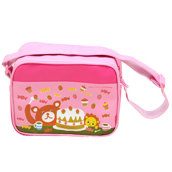 FUNNIMALS 新款PVC材料动物单肩包挎包 粉色 长23cm 宽10cm 高18cm