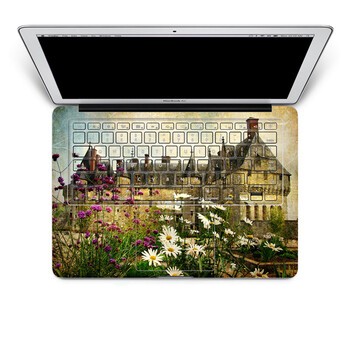 SkinAT 苹果笔记本MacBook手托保护贴膜 含键盘 3M材料 城堡花园 Pro 15 (Retina)