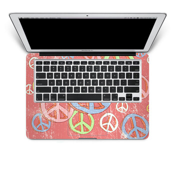 SkinAT 苹果笔记本MacBook手托保护贴膜 不含键盘 3M材料 粉色反战 Pro 15 (Retina)