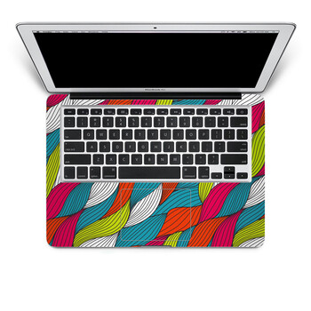 SkinAT 苹果笔记本MacBook手托保护贴膜 不含键盘 3M材料 花纹7 Air 13 2011款