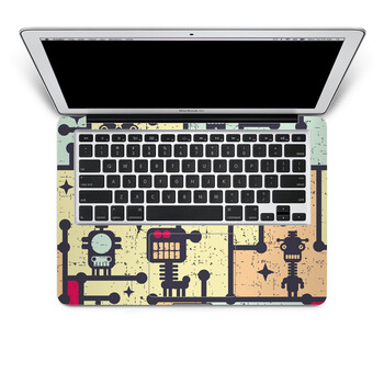 SkinAT 苹果笔记本MacBook手托保护贴膜 不含键盘 3M材料 机械联盟 Air 13 2011款
