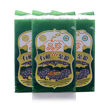 晶珍有机黑豆300g*3袋