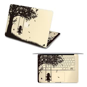 SkinAT 苹果笔记本MacBook全套保护贴膜 3M材料 童年的秋千 Pro 17