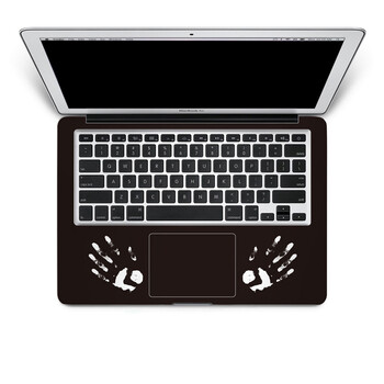 SkinAT 苹果笔记本MacBook手托保护贴膜 不含键盘 3M材料 另类骷髅 Air 13 2011款