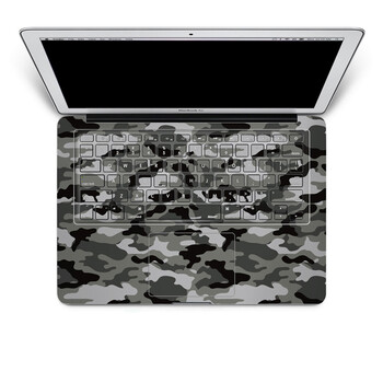 SkinAT 苹果笔记本MacBook手托保护贴膜 含键盘 3M材料 迷彩 Pro 15 (Retina)