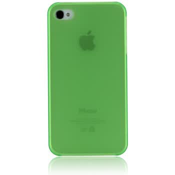 爱派（iPai） 亮彩系列磨砂半透明iPhone 4/4s 保护壳 翡翠绿