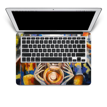 SkinAT 苹果笔记本MacBook手托保护贴膜 不含键盘 3M材料 印度客 Pro 15 (Retina)