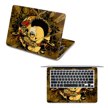 SkinAT 苹果笔记本MacBook全套保护贴膜 不含键盘 3M材料 狂野骷髅 Pro 15 (Retina)