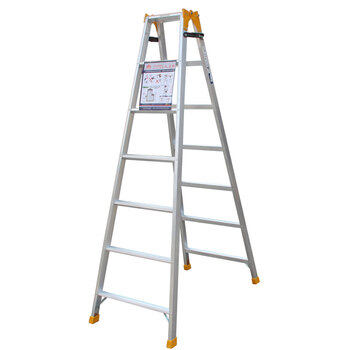 新比克斯(Newbakers) KS-3821 两用人字梯兼直梯 铝梯子
