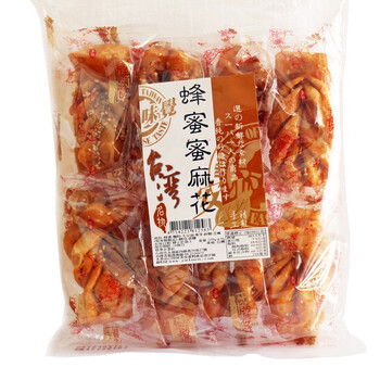 中国台湾安心味觉蜂蜜蜜麻花250g