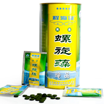 程海湖 天然 螺旋藻150g（600片）灌装+ PURIDING普瑞丁胶原蛋白肽70g