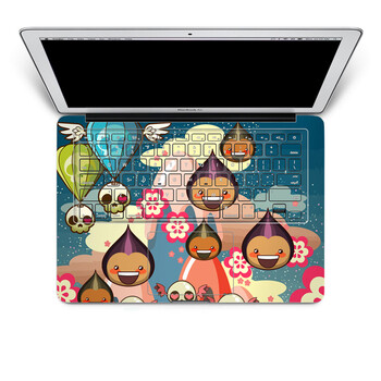 SkinAT 苹果笔记本MacBook手托保护贴膜 含键盘 3M材料 洋葱头王国 Pro 15 (Retina)