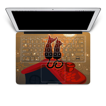 SkinAT MacBook手托贴膜 含键盘 一起看流星雨 Pro 15 (Retina)