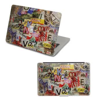 SkinAT 苹果笔记本MacBook外壳及底部保护贴膜 3M材料 破旧墙 Air 13 2011款