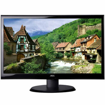 冠捷（AOC）E2250Swn 21.5英寸宽屏LED显示器（黑色）