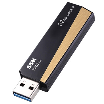 飚王（SSK）锐琴USB3.0 U盘(SFD213) 32G（黑色）