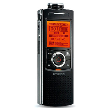 现代（HYUNDAI） B900 韩国现代高清晰专业录音笔4G 黑色