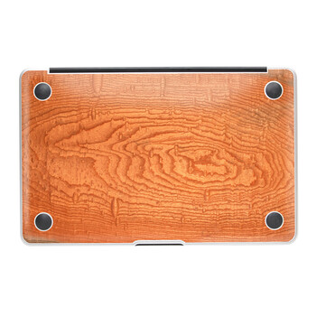 SkinAT 苹果笔记本MacBook底部保护贴膜 3M材料 木纹1 Pro 15 (Retina)