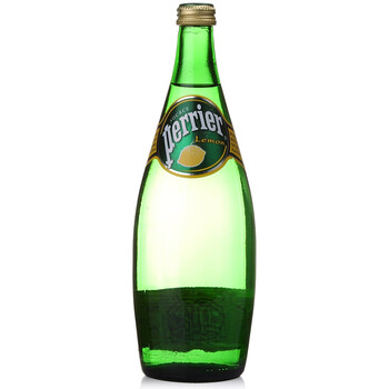 法国 Perrier巴黎水柠檬味天然含汽矿泉水750ml