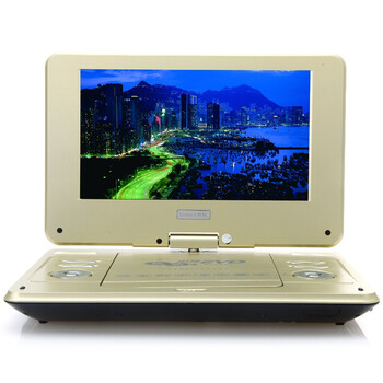 新科（Shinco） DVP-589 9寸 移动DVD（淡金色）