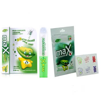 默思卡森max-concern婴儿蚊患舒缓膏5g+尤加利植物卡通驱蚊贴36片 1020+1087