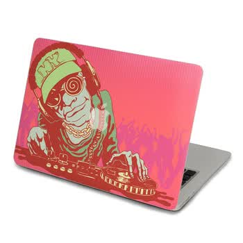 SkinAT 苹果笔记本MacBook外壳A面保护贴膜 3M材料 诡异DJ Air 13 2011款