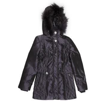雅鹿蓝冰 羽绒服 女貉子毛条一手长 ^@^BA62060 淡茄花 180/XXXL