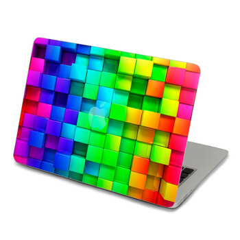 SkinAT 苹果笔记本MacBook外壳A面保护贴膜 3M材料 凹凸彩虹 Pro 17