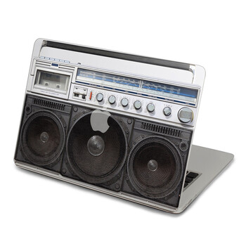 SkinAT 苹果笔记本MacBook外壳A面保护贴膜 3M材料 三厢录音机 Air 13 2008/09