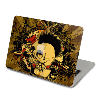 SkinAT 苹果笔记本MacBook外壳A面保护贴膜 3M材料 狂野骷髅 Pro 13