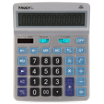 信利(TRULY)896C超大型台式办公计算器