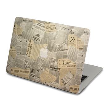 SkinAT 苹果笔记本MacBook外壳A面保护贴膜 3M材料 老报纸 Air 13 2011款