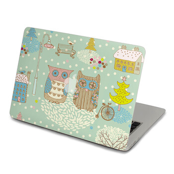 SkinAT 苹果笔记本MacBook外壳A面保护贴膜 3M材料 恋恋猫头鹰 Pro 15