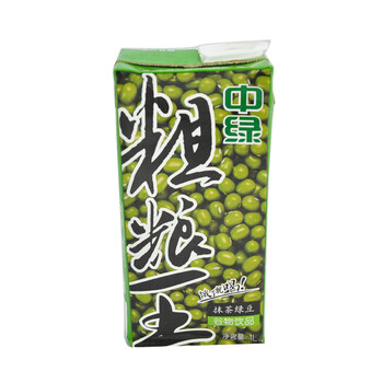 中绿 粗粮王抹茶绿豆TP1000ml/盒（简装）