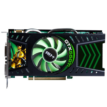 翔升(ASL)GTX550Ti金刚版 1G D5 950MHZ/4600MHz 1GB/192bit PCIE显卡