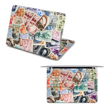 SkinAT 苹果笔记本MacBook全套保护贴膜 3M材料 彩色邮票 Air 11