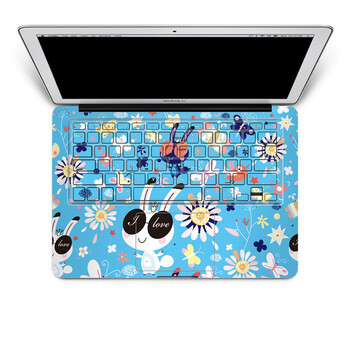 SkinAT 苹果笔记本MacBook手托保护贴膜 含键盘 3M材料 兔 Pro 15