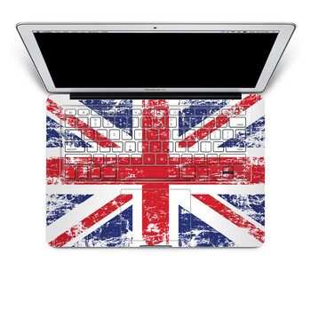 SkinAT 苹果笔记本MacBook手托保护贴膜 含键盘 3M材料 划痕英国 Pro 13