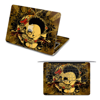 SkinAT 苹果笔记本MacBook全套保护贴膜 3M材料 狂野骷髅 Pro 15 (Retina)