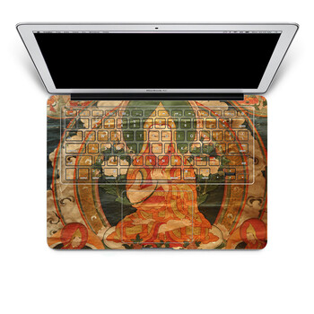 SkinAT 苹果笔记本MacBook手托保护贴膜 含键盘 3M材料 佛法 Pro 15 (Retina)