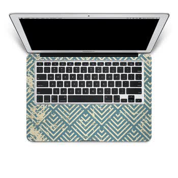 SkinAT 苹果笔记本MacBook手托保护贴膜 不含键盘 3M材料 怀旧菱形 Pro 15 (Retina)