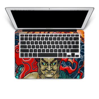 SkinAT 苹果笔记本MacBook手托保护贴膜 不含键盘 3M材料 鬼神 Air 11