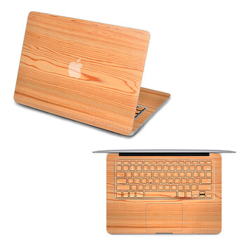 SkinAT 苹果笔记本MacBook全套保护贴膜 3M材料 木纹6 Pro 15 (Retina)