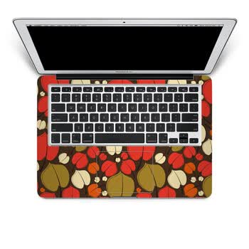 SkinAT 苹果笔记本MacBook手托保护贴膜 不含键盘 3M材料 落叶纷飞 Pro 15 (Retina)