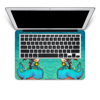 SkinAT 苹果笔记本MacBook手托保护贴膜 不含键盘 3M材料 奇幻之旅三 Pro 15 (Retina)