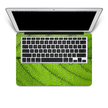 SkinAT 苹果笔记本MacBook手托保护贴膜 不含键盘 3M材料 水珠叶子 Pro 15 (Retina)