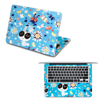 SkinAT 苹果笔记本MacBook全套保护贴膜 不含键盘 3M材料 love兔 Pro 15 (Retina)