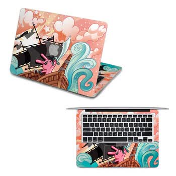 SkinAT 苹果笔记本MacBook全套保护贴膜 不含键盘 3M材料 海盗兔 Pro 15 (Retina)