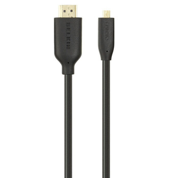 贝尔金（belkin）F3Y030bf1M HDMI转HDMI micro接口数字高清线缆 1米