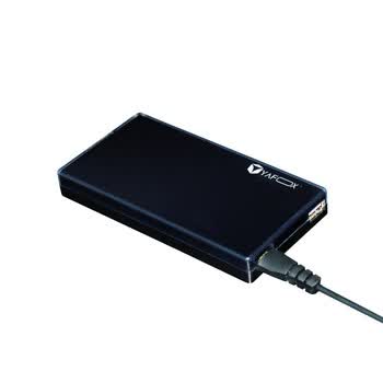 雅狐（YAFOX）90W万能充电器 SK-UN90W-01 超薄便携式带显示 黑色